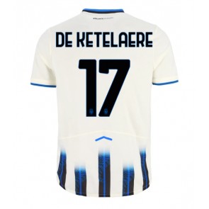 Atalanta Charles De Ketelaere #17 Segunda Equipación 2025-26 Manga Corta Atalanta Charles De Ketelaere #17 Segunda Equipación 2025-26 Manga Corta